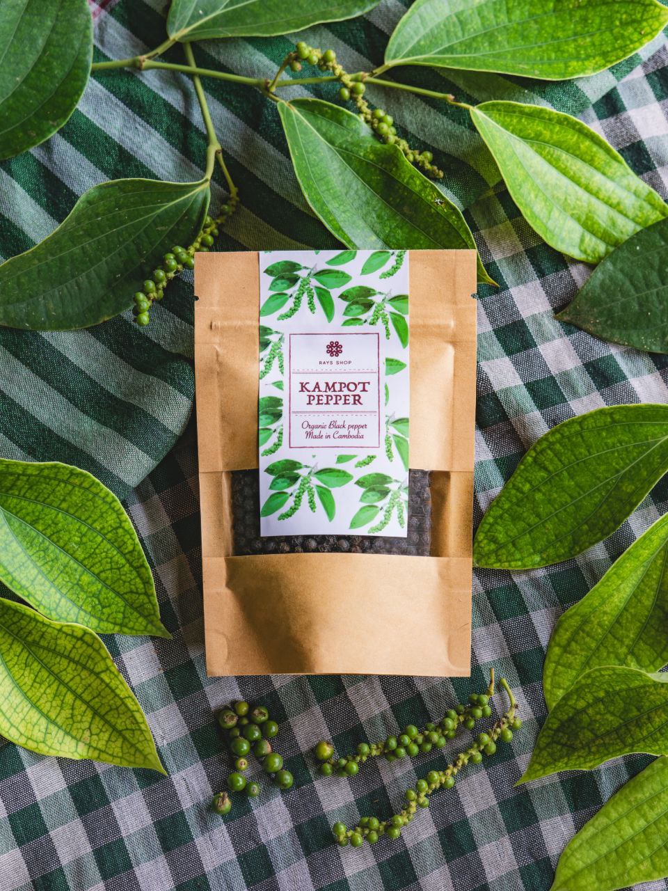 Organic Black Pepper - 50g – RAYS KAMPOT PEPPER